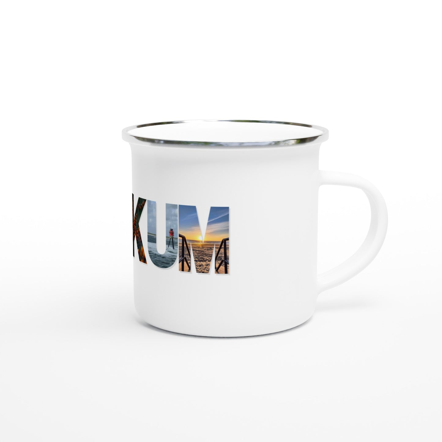 Borkum (Emaille) Tasse