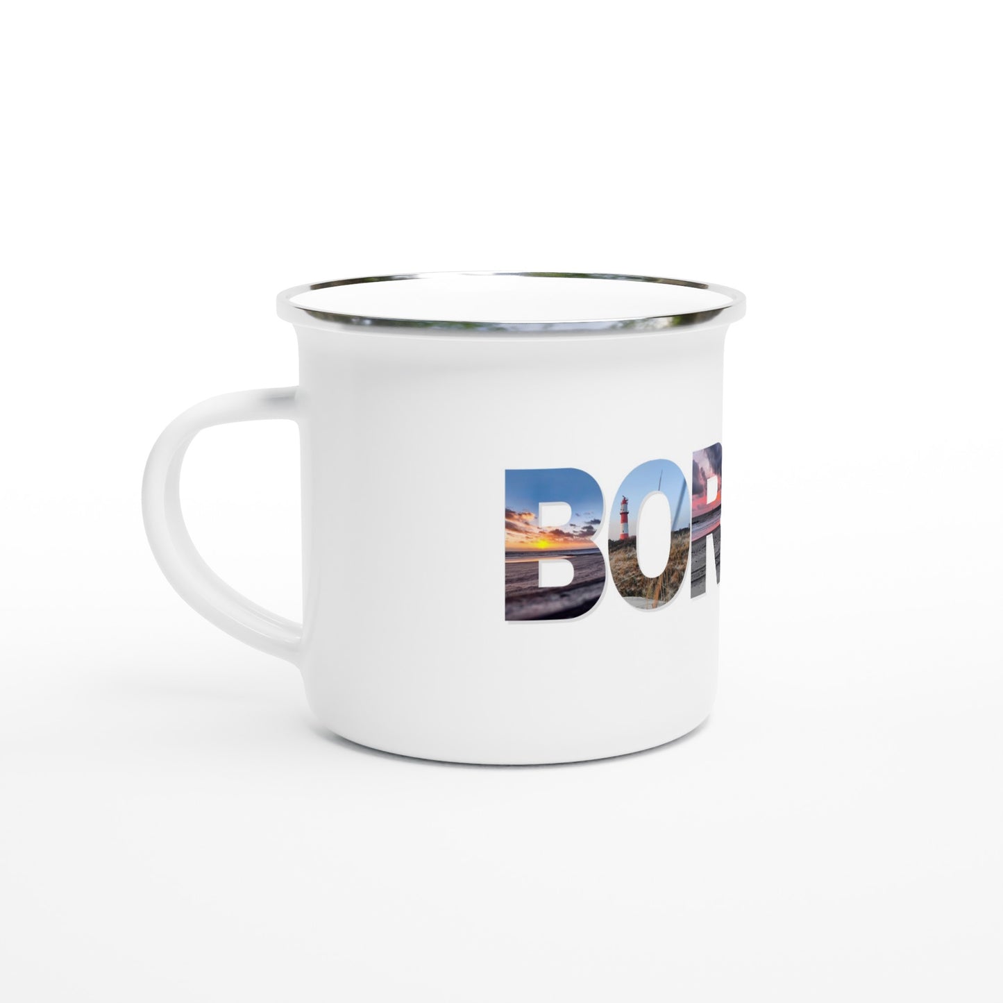 Borkum (Emaille) Tasse