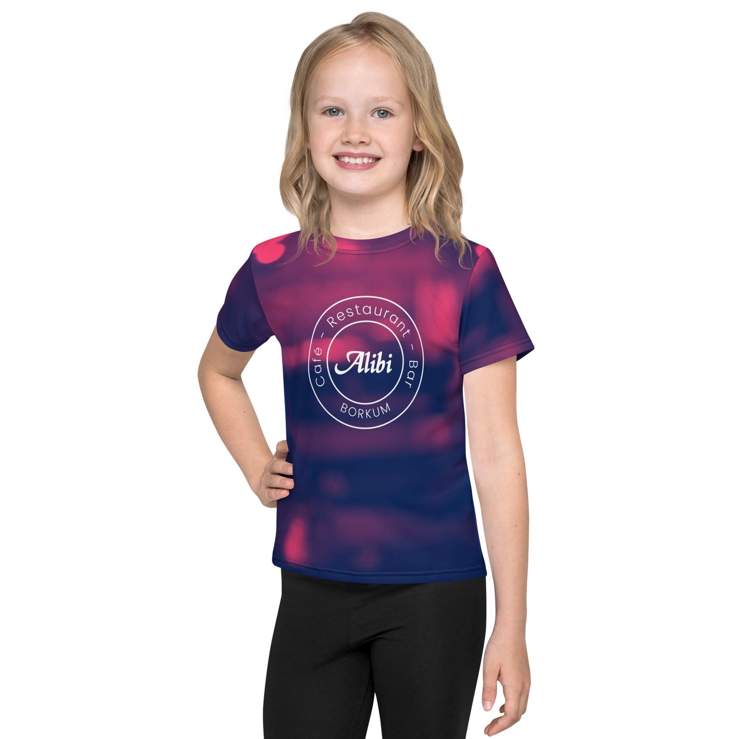 T-Shirt mit Rundhalsausschnitt für Kinder