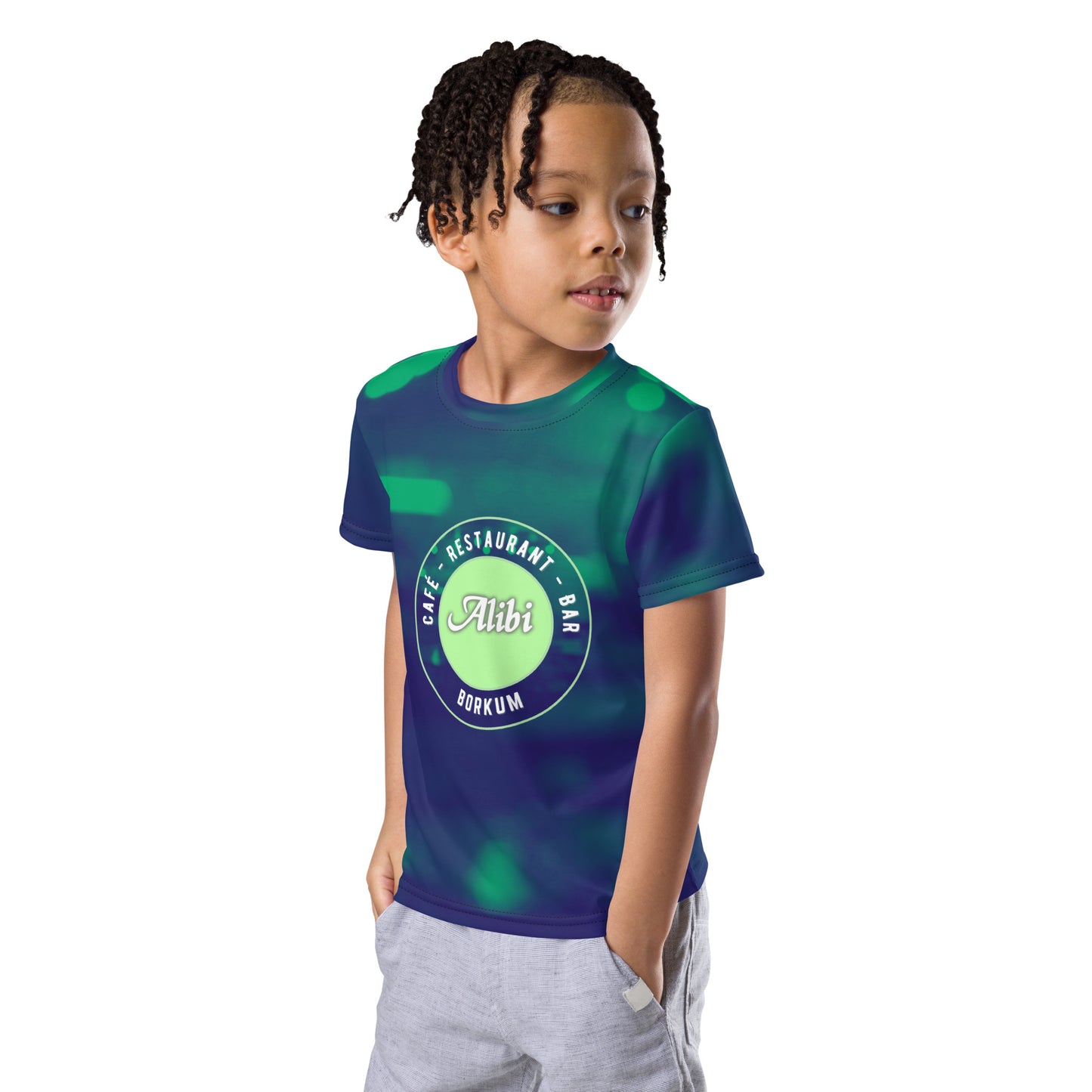 T-Shirt mit Rundhalsausschnitt für Kinder