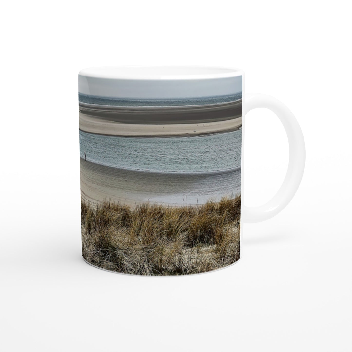 White ceramic mug