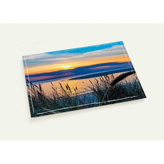 10 Postkarten - Sonnenuntergang an der Seehundsbank